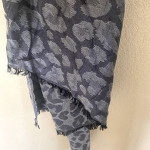 Animal print designer scarf